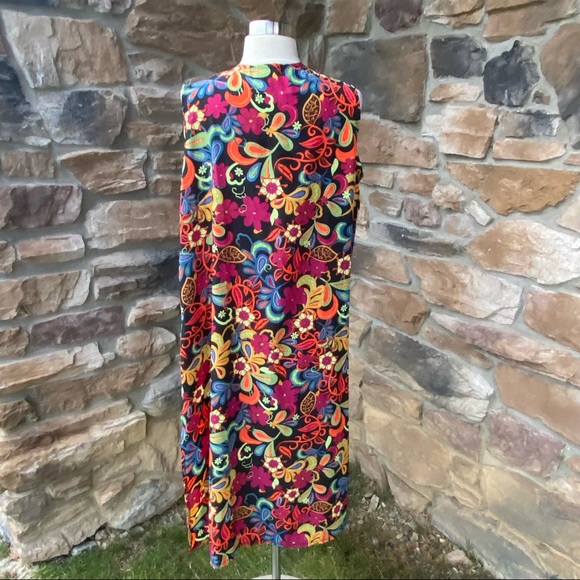 Lularoe Joy Long Open Front Cardigan - Picture 5 of 15